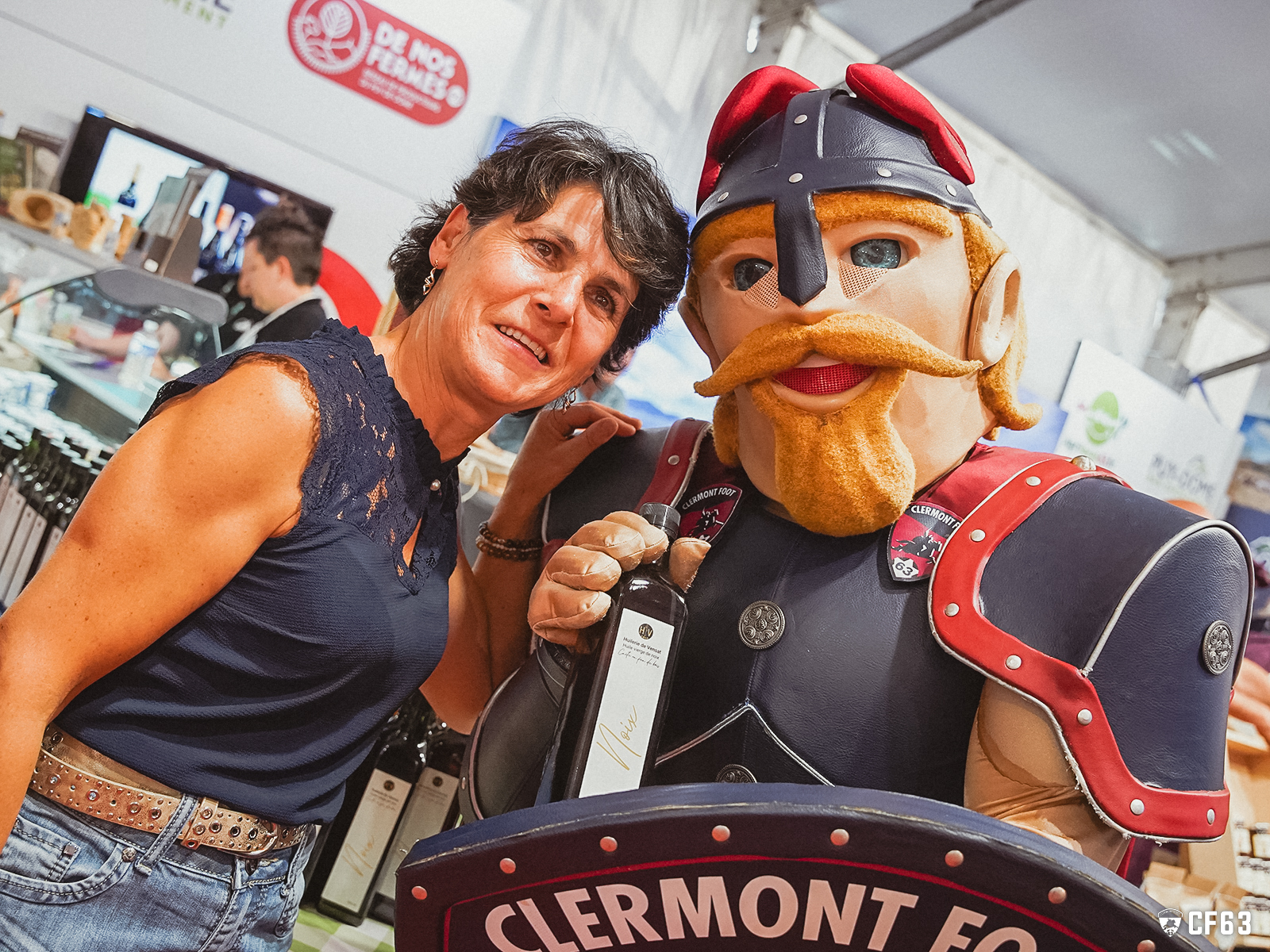 Torix, Allevinah et Caufriez en visite au Sommet de l&rsquo;Élevage