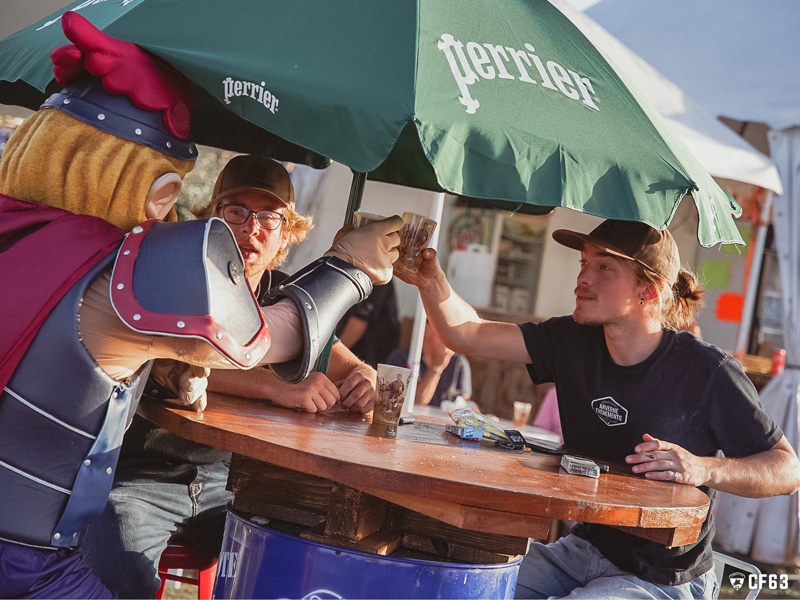Torix, Allevinah et Caufriez en visite au Sommet de l&rsquo;Élevage