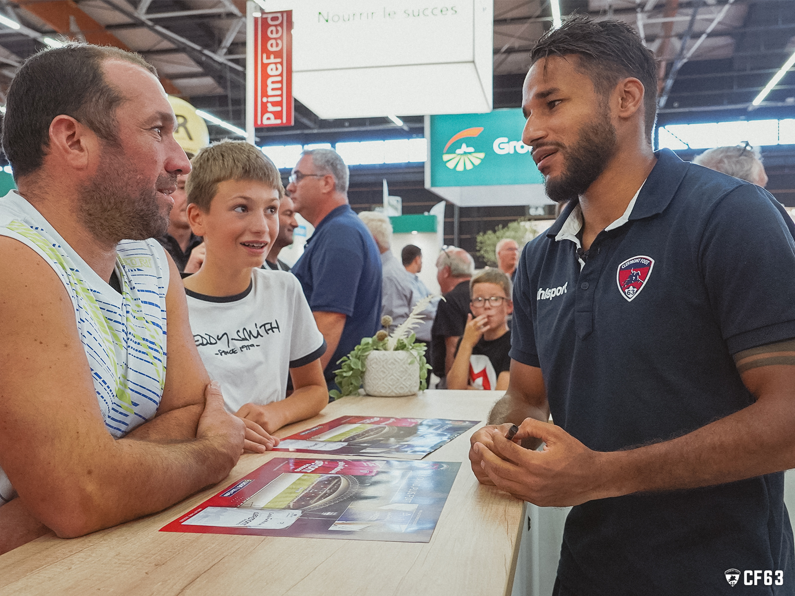 Torix, Allevinah et Caufriez en visite au Sommet de l&rsquo;Élevage