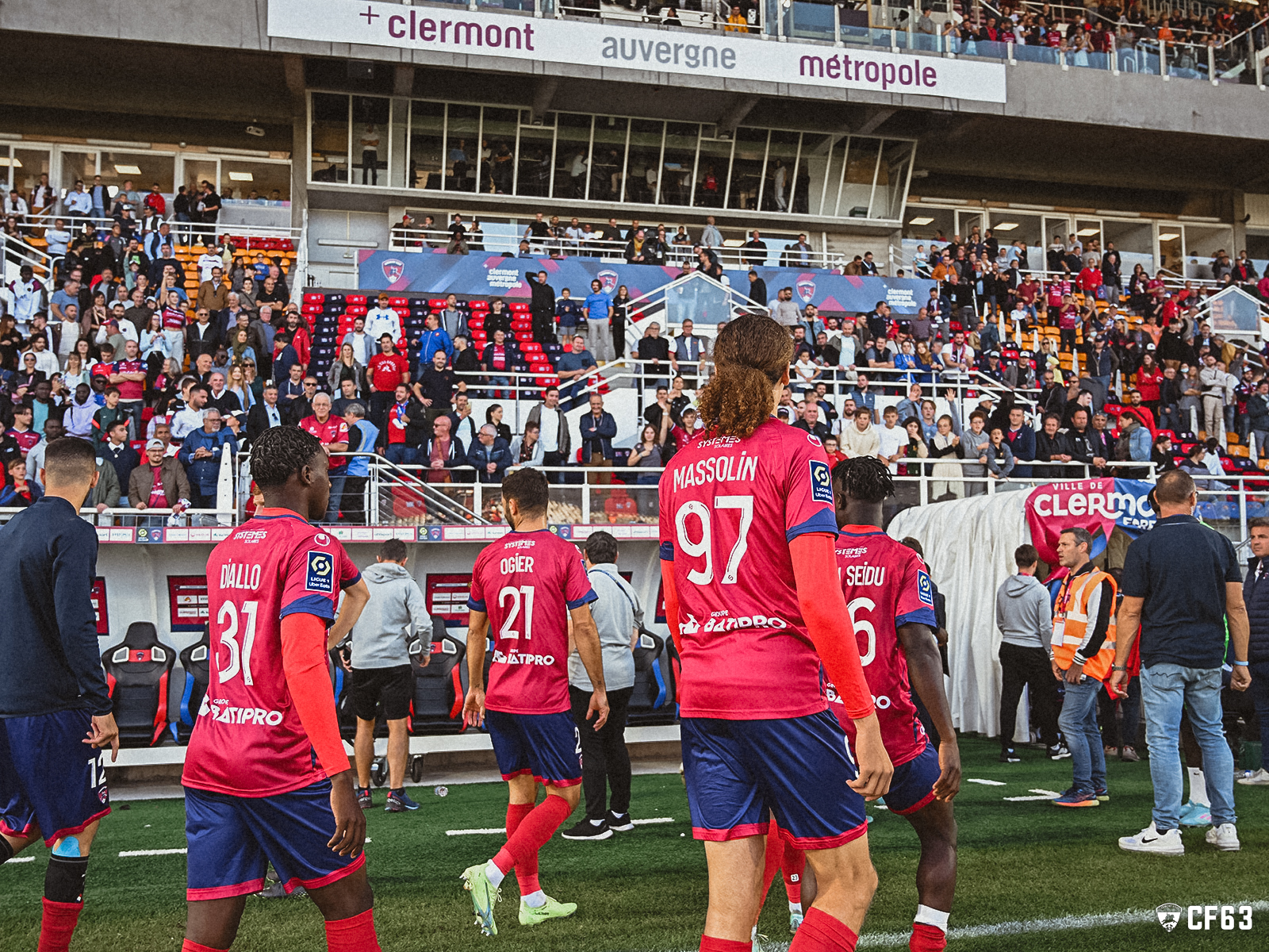 Clermont – Auxerre : l’album photos