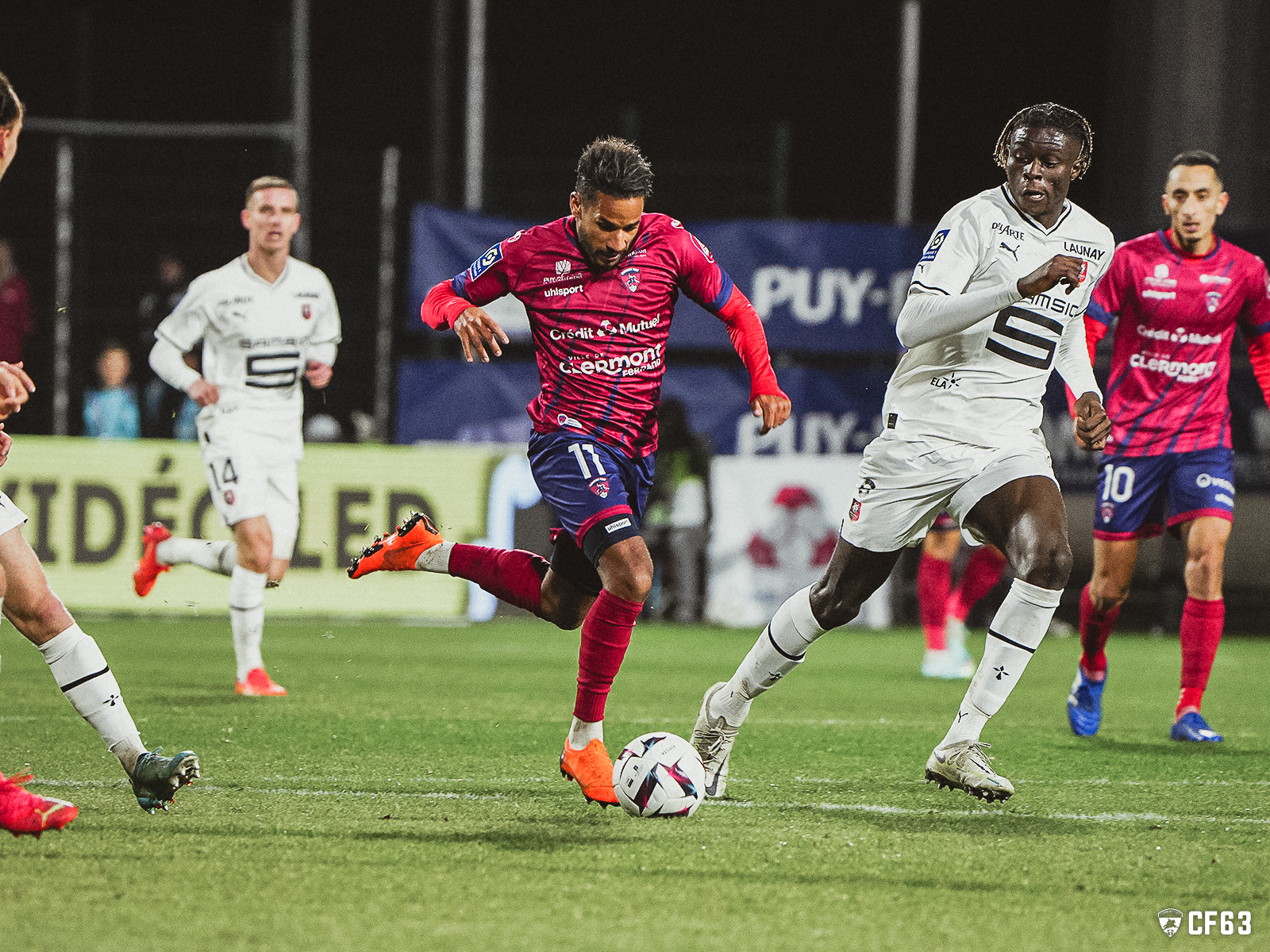 Clermont – Rennes : L&rsquo;album photos