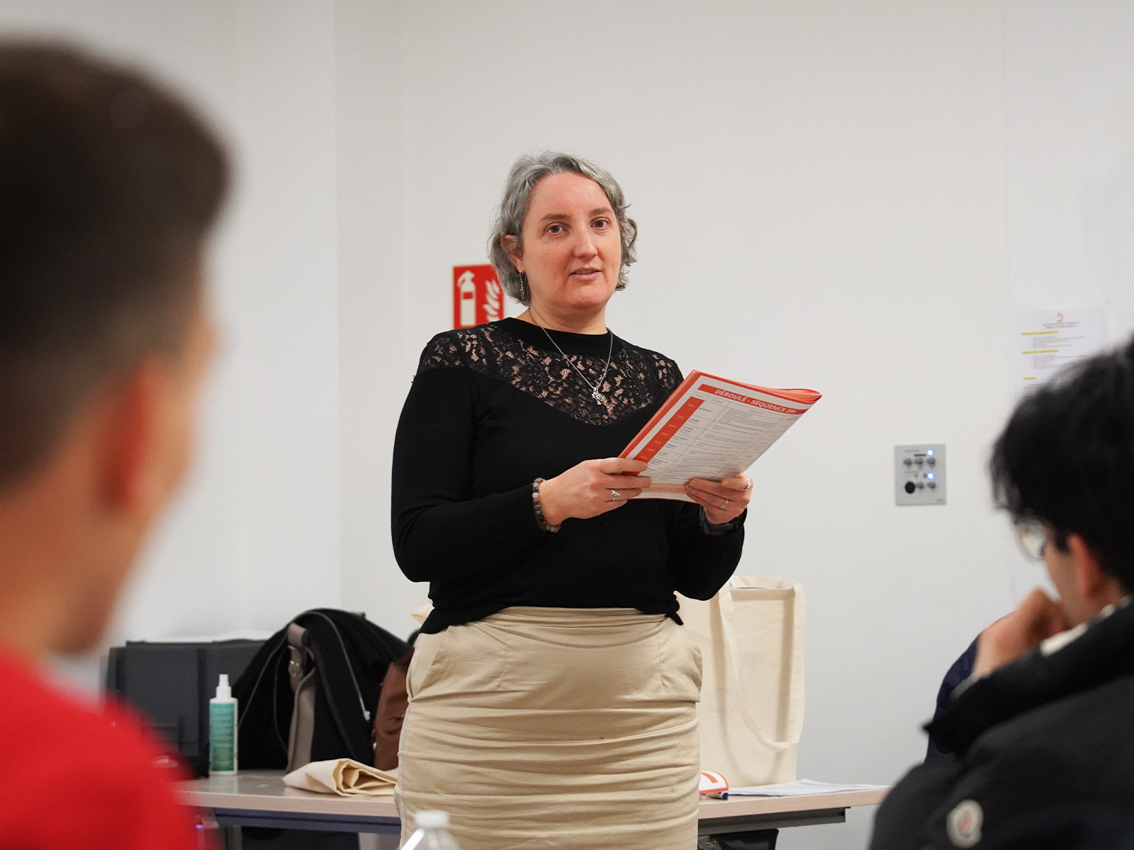 La Banque de France à la rencontre du centre de Formation