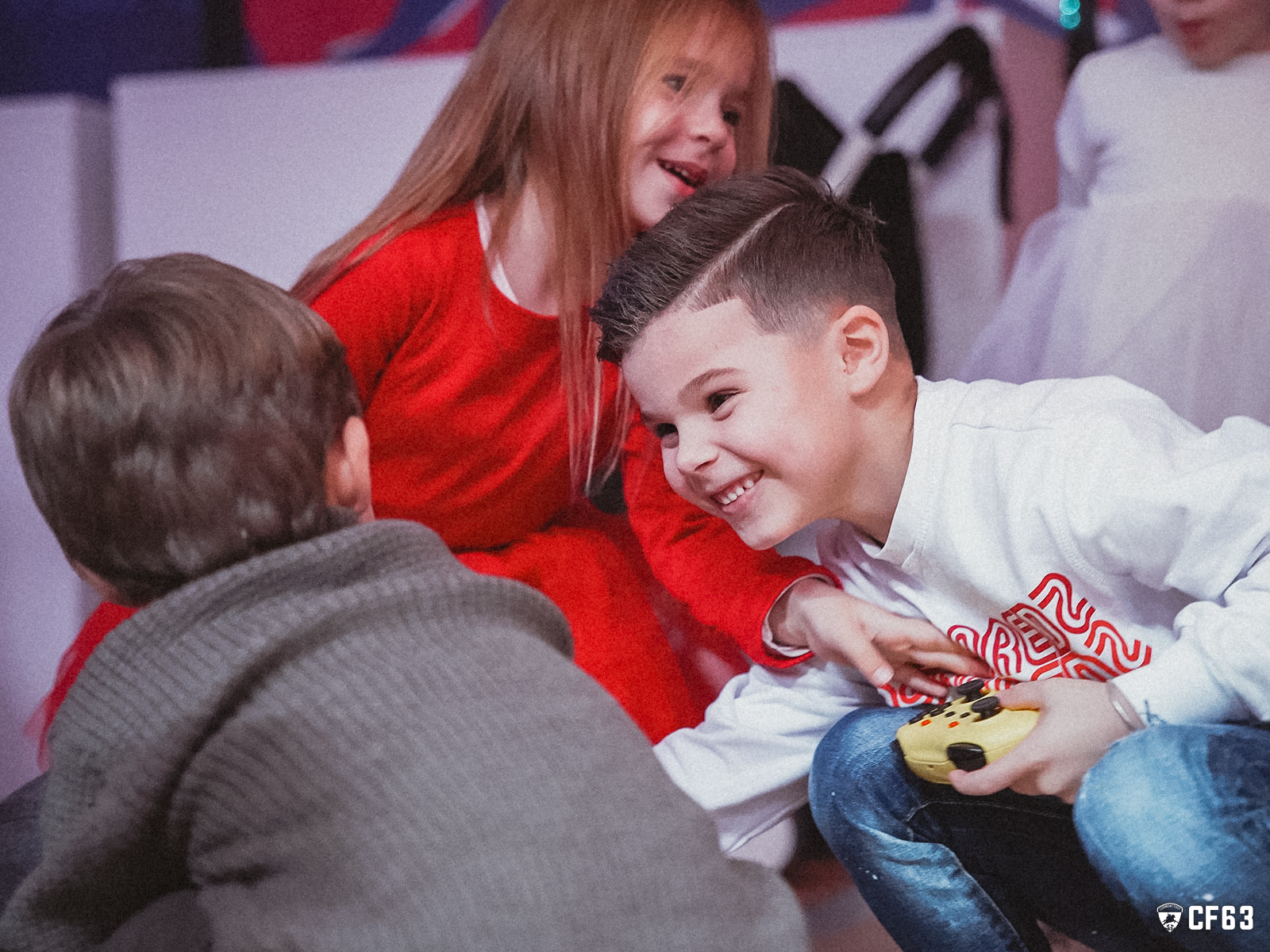 Visite du Père Noël au Clermont Foot