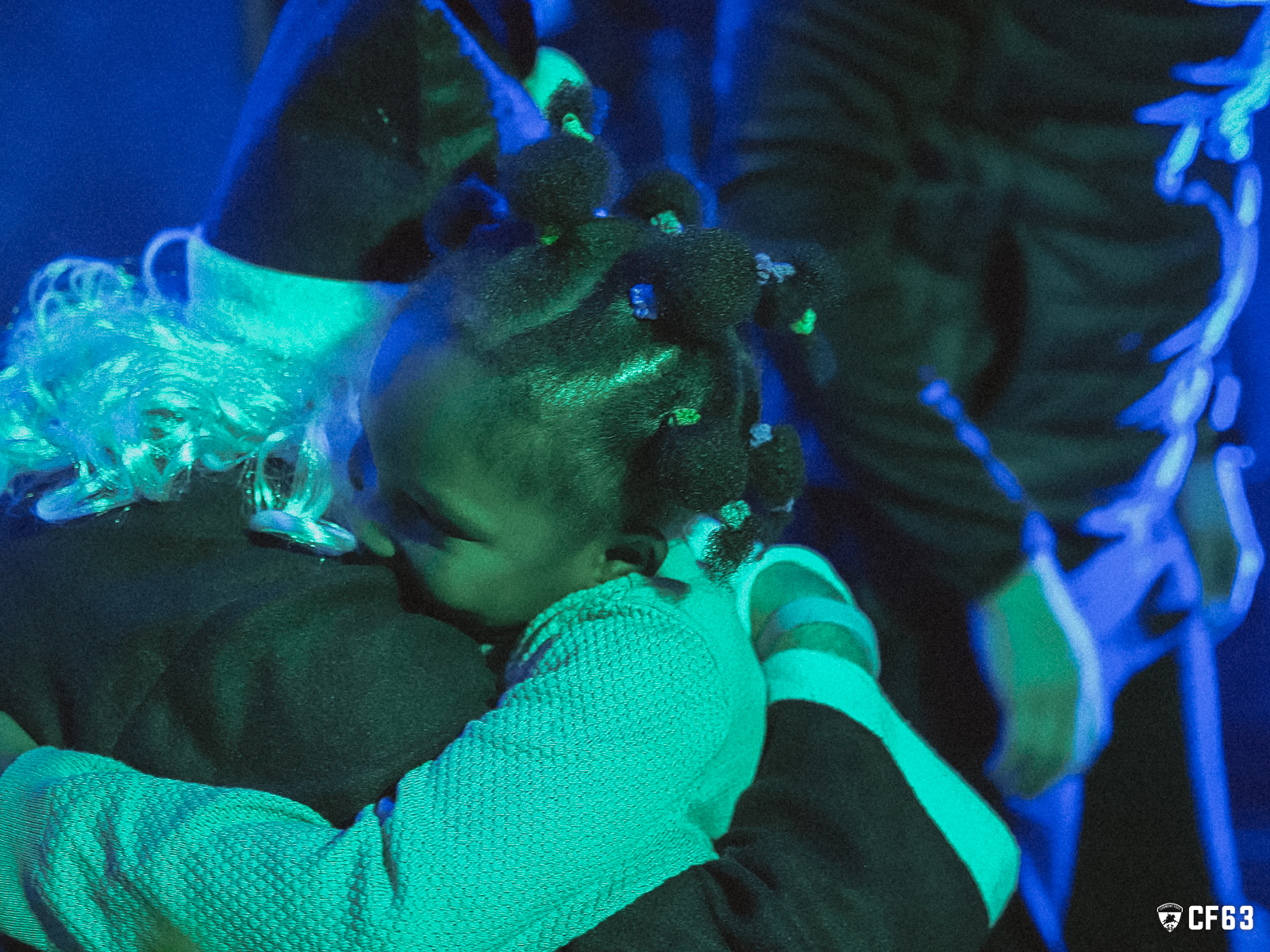 Visite du Père Noël au Clermont Foot