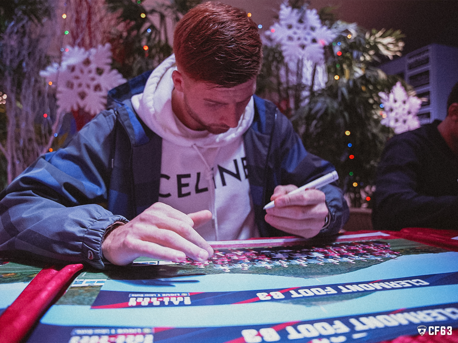 Visite du Père Noël au Clermont Foot