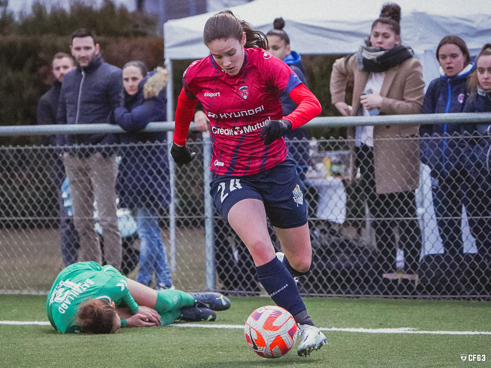 La D2F tient une heure face à l’ASSE