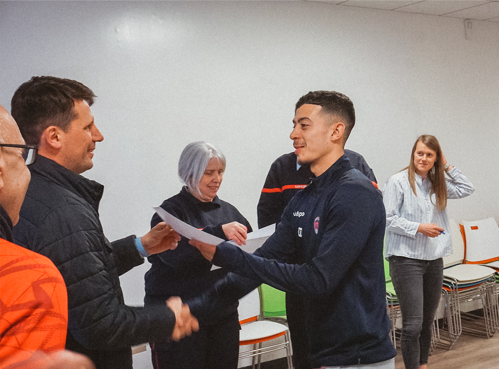 Remise des diplômes du PSC1 pour le Centre de Formation