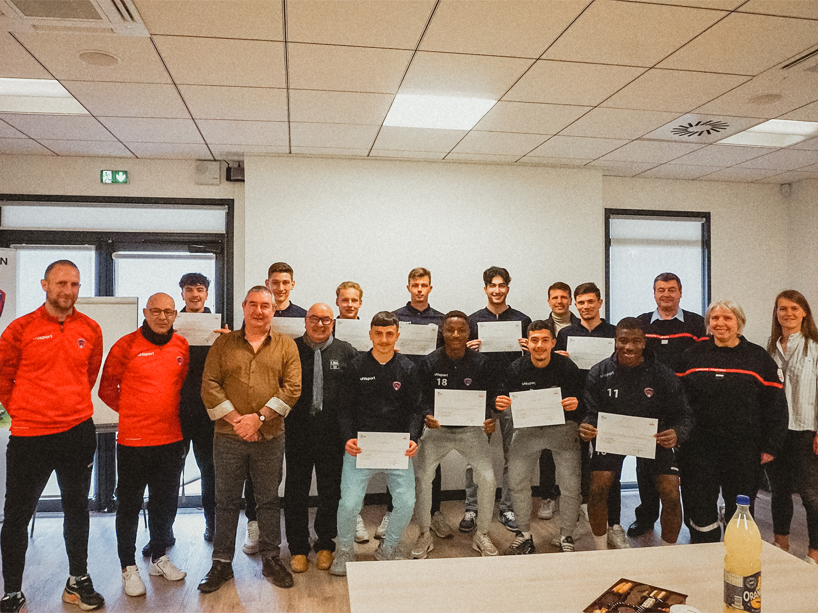 Remise des diplômes du PSC1 pour le Centre de Formation