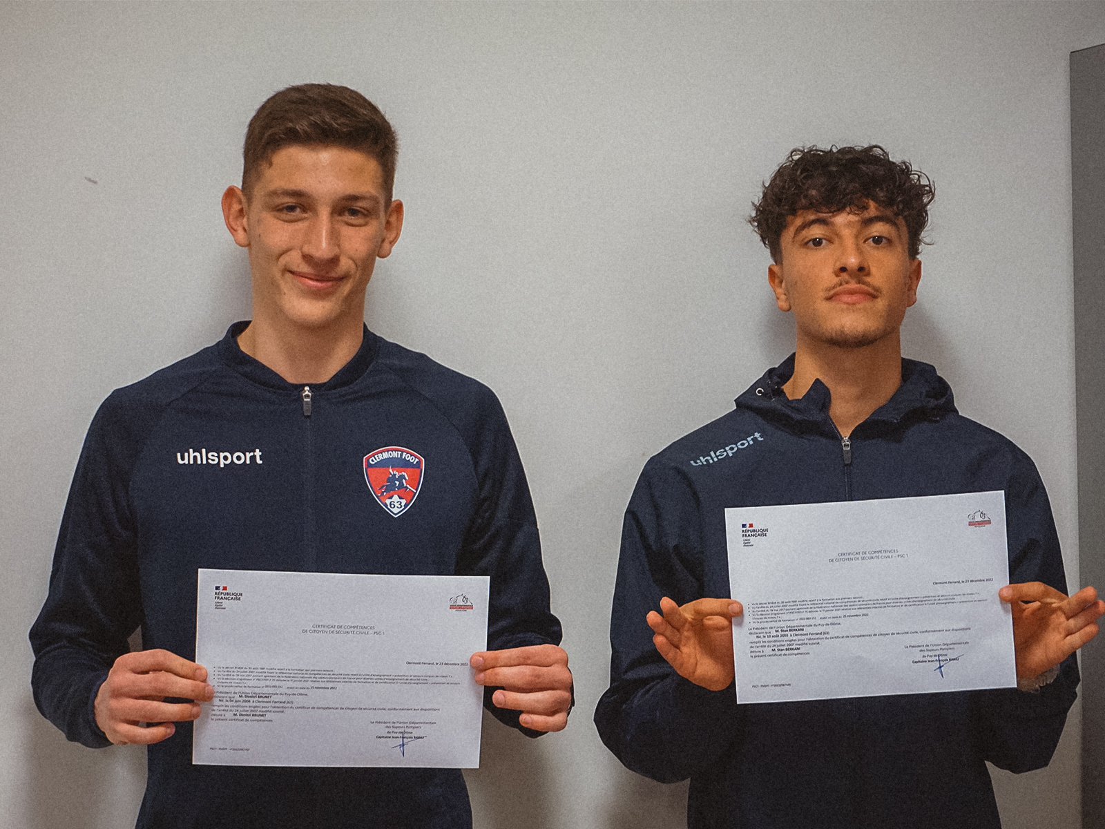 Remise des diplômes du PSC1 pour le Centre de Formation