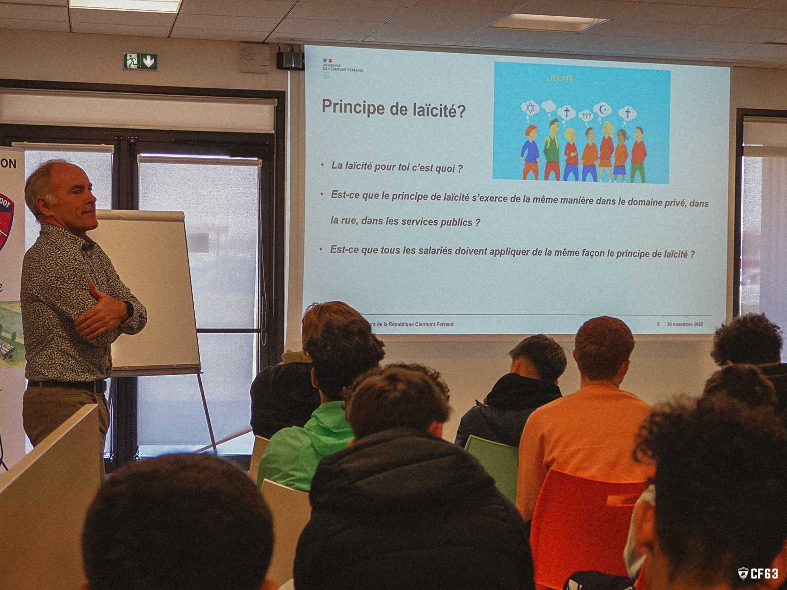 Intervention « Laïcité » pour le Centre de Formation