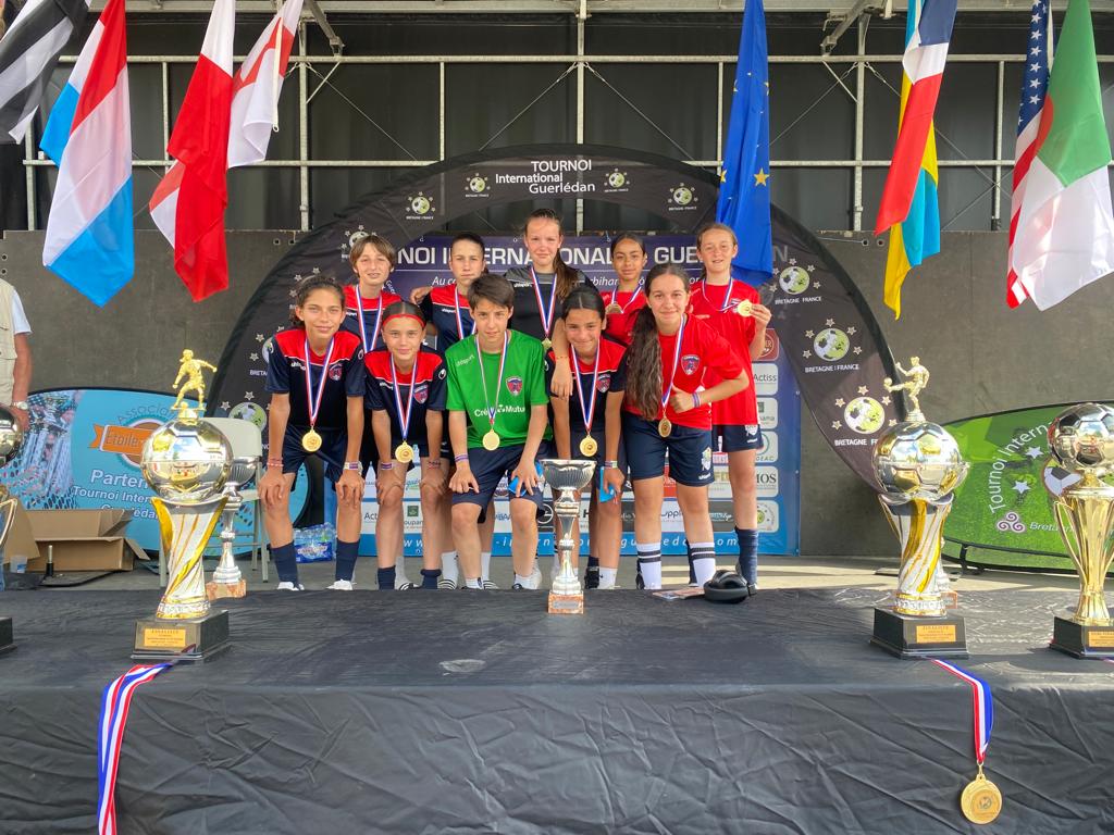 Nos jeunes au Tournoi International de Guerledan