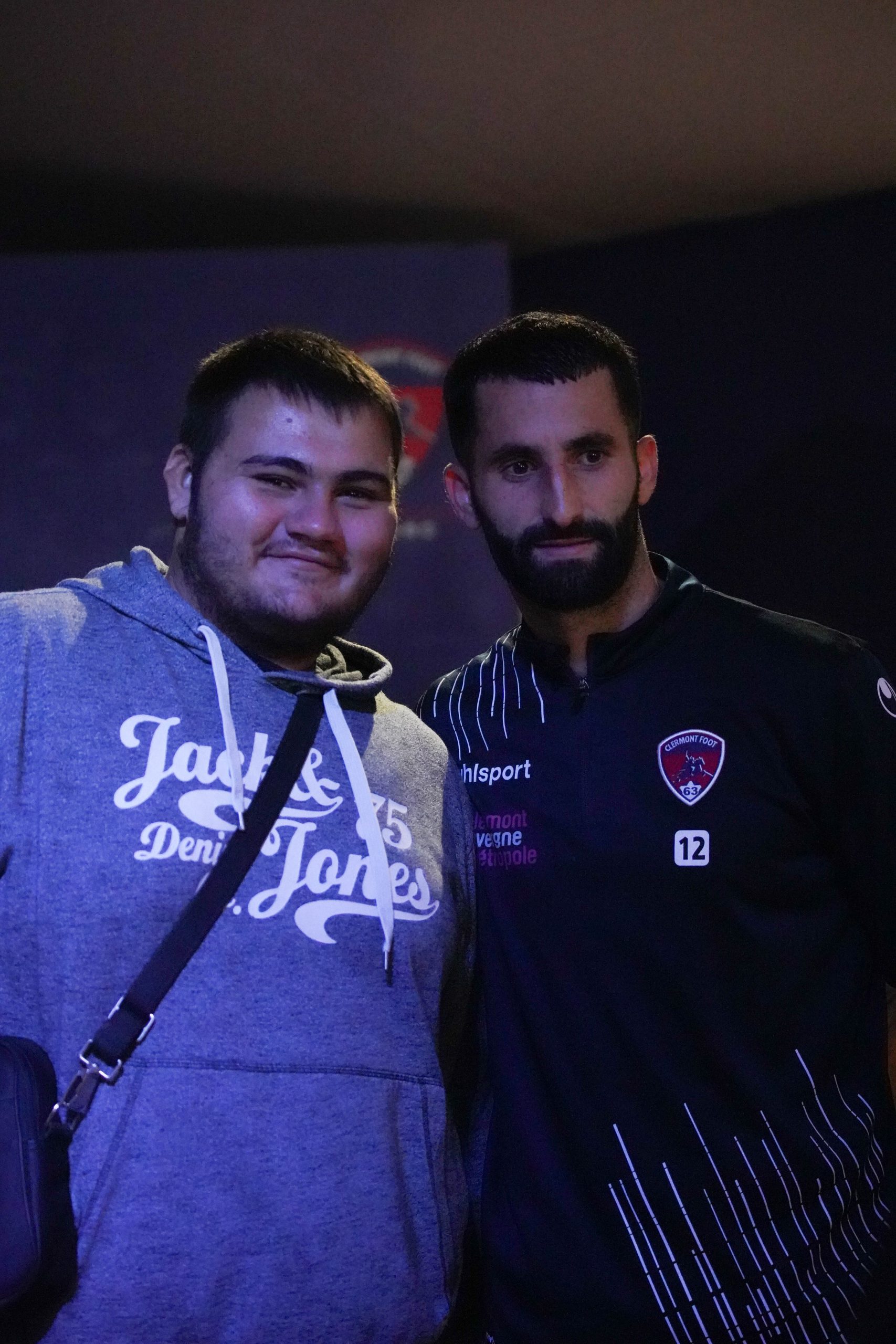 Les enfants du CHU à la rencontre des joueurs du Clermont Foot 63