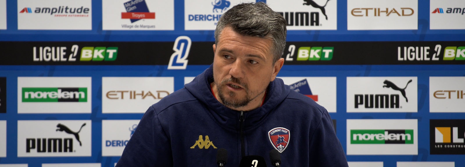 ESTAC / CF63 : réaction de Grégory Proment (2-1)