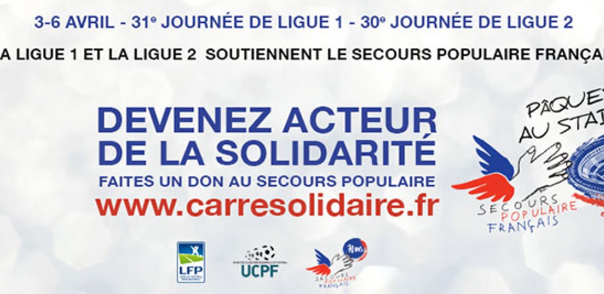 Pâques au Stade avec le Secours populaire !