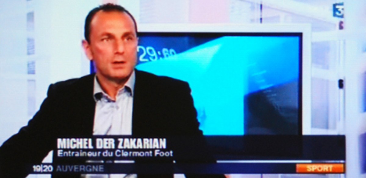 Michel Der Zakarian sur France 3 Auvergne