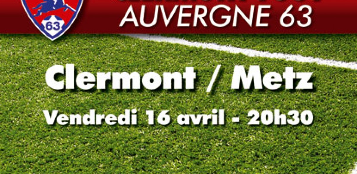Clermont reçoit le 3ème du classement ce vendredi soir