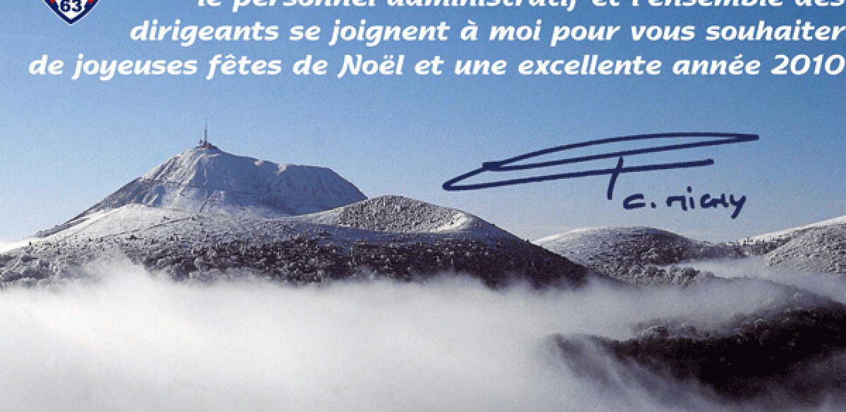 Les voeux du Président Claude Michy