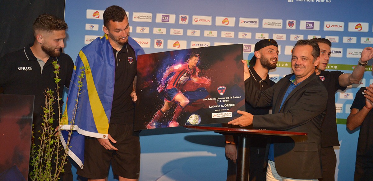 Ludovic Ajorque, élu joueur de l’année ! Ludovic Ajorque, élu joueur de l’année !
