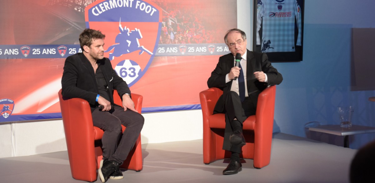 Le Clermont Foot a célébré ses 25 ans en présence de Noël Le Graët Le Clermont Foot a célébré ses 25 ans en présence de Noël Le Graët