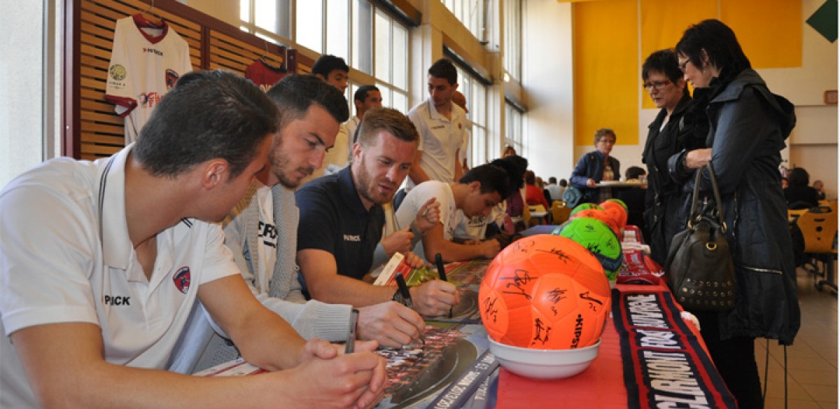 Le Clermont Foot invité par le Conseil Général