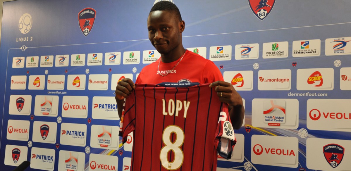Joseph-Romeric LOPY rejoint le Clermont Foot 63