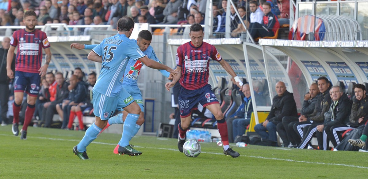 Clermont – Auxerre: le groupe clermontois Clermont – Auxerre: le groupe clermontois
