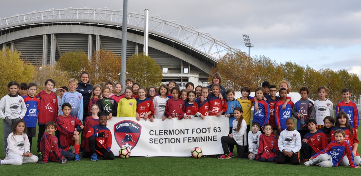 Le Clermont Foot 63 au service de la mixité sportive Le Clermont Foot 63 au service de la mixité sportive