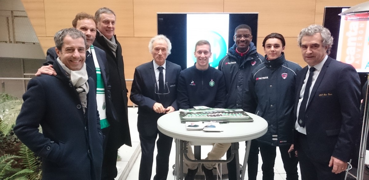 Le Clermont Foot reçu au siège de la Région Le Clermont Foot reçu au siège de la Région