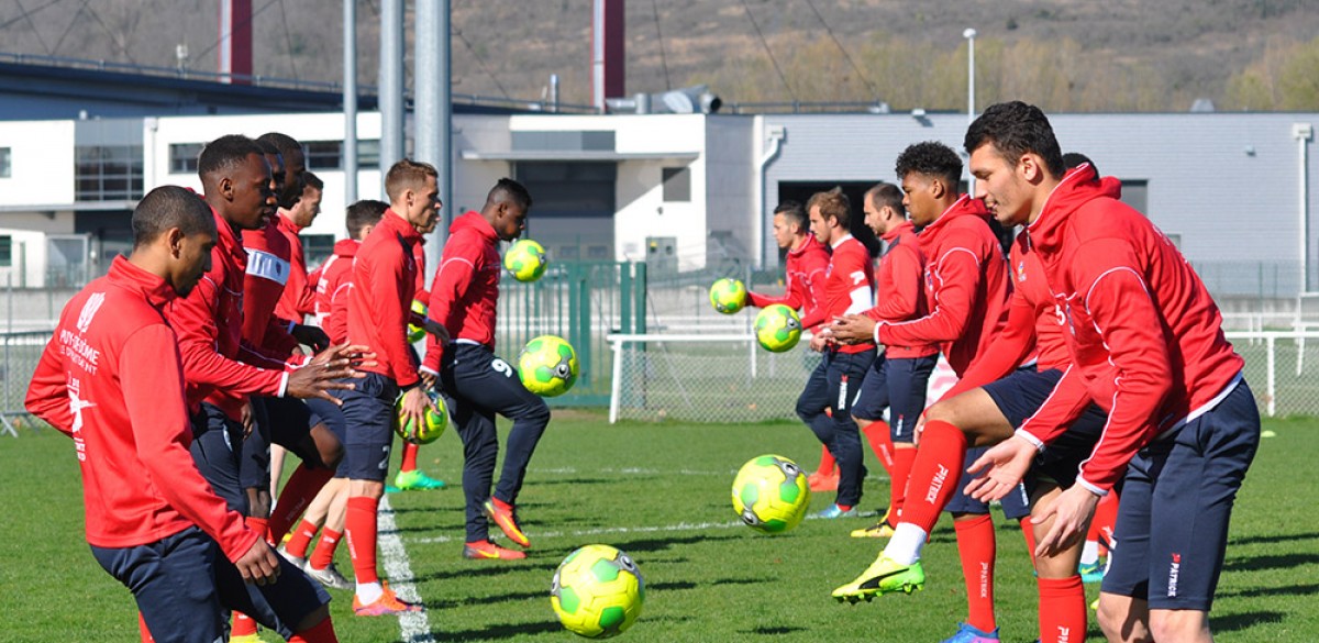L&rsquo;entrainement en images (22 mars 2017)
