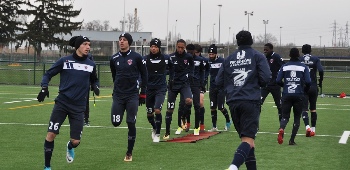 L&rsquo;entrainement en images (Mardi 13 février 2018)