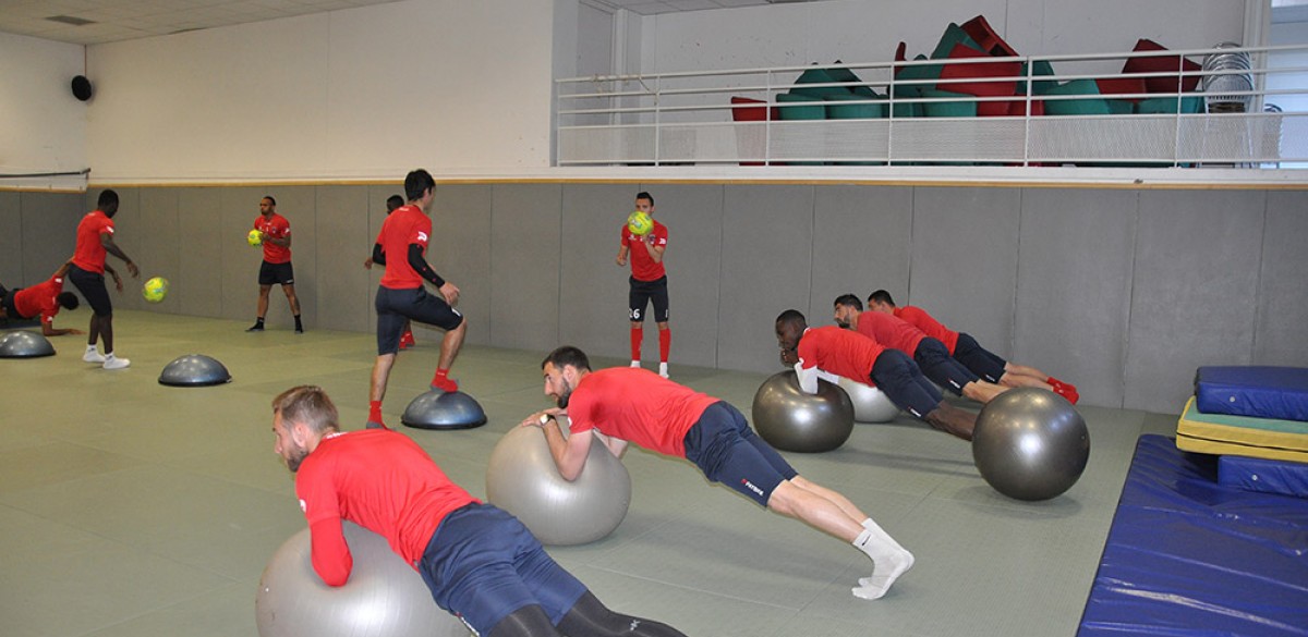 L&rsquo;entrainement en images (12 avril 2017)