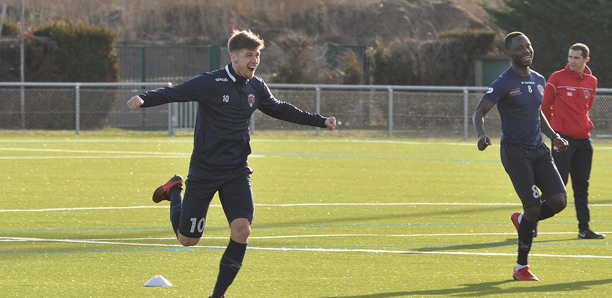 L&rsquo;entrainement en images (Jeudi 08 mars 2018)
