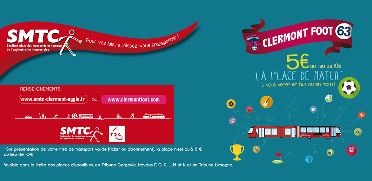 Offre SMTC: 5 € la place au lieu de 10 €