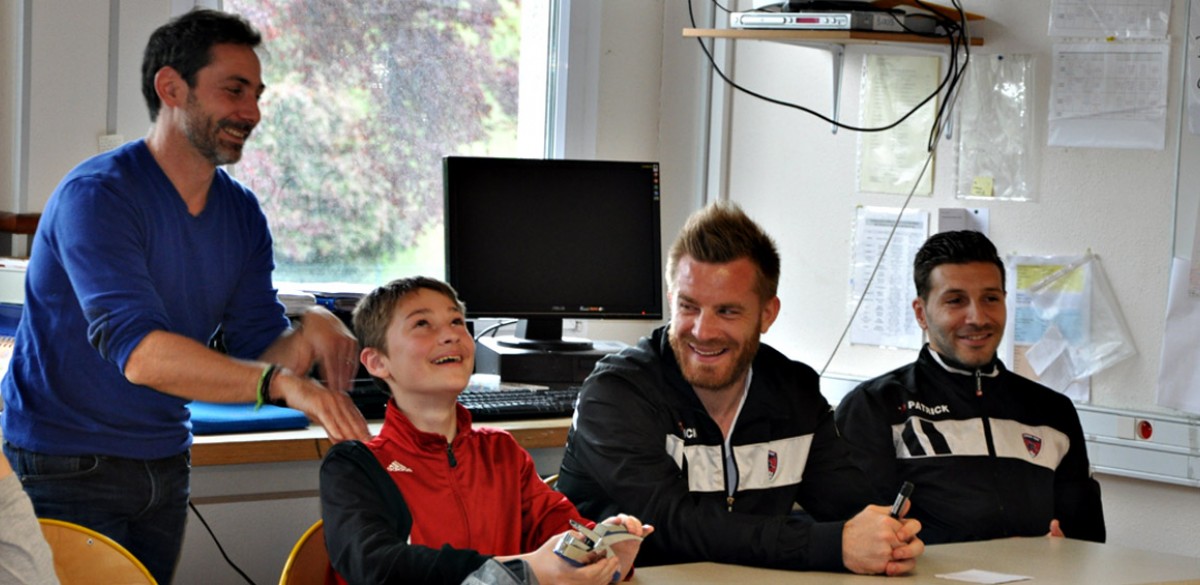 Echange avec une classe ULIS au collège Oradou