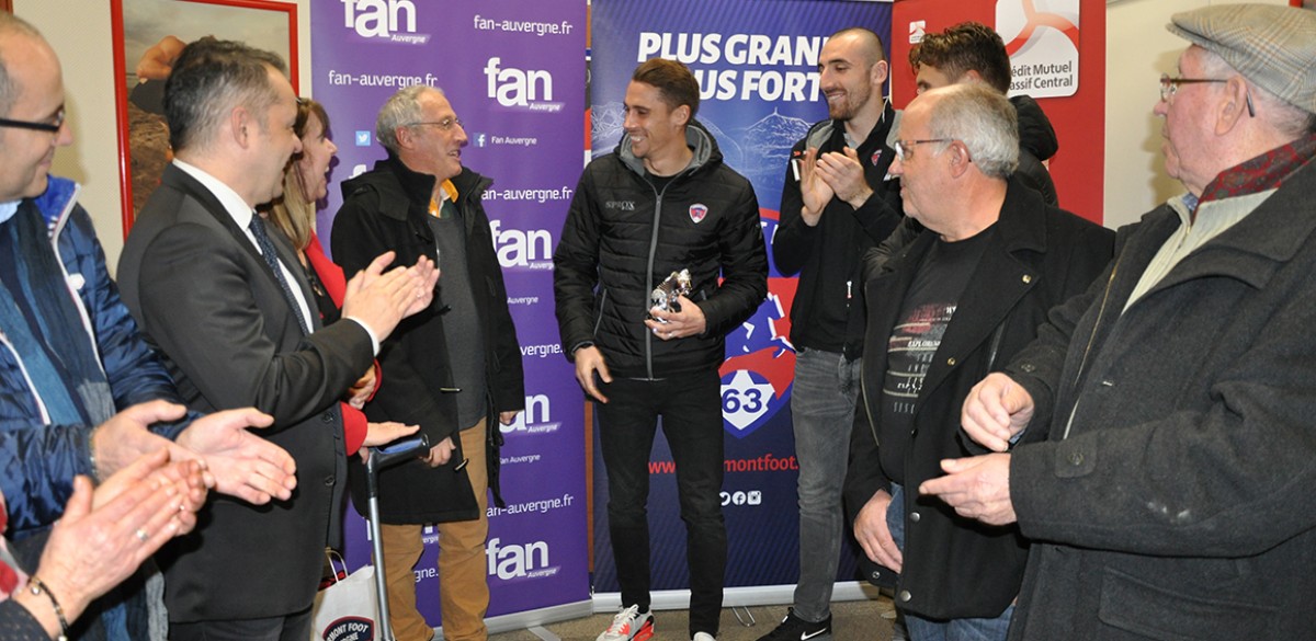 Rémy Dugimont, élu joueur du mois de novembre