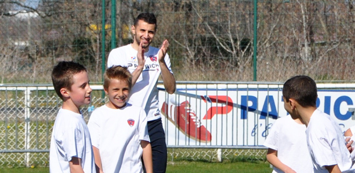 Les pros au coeur de l’Ecole de Foot