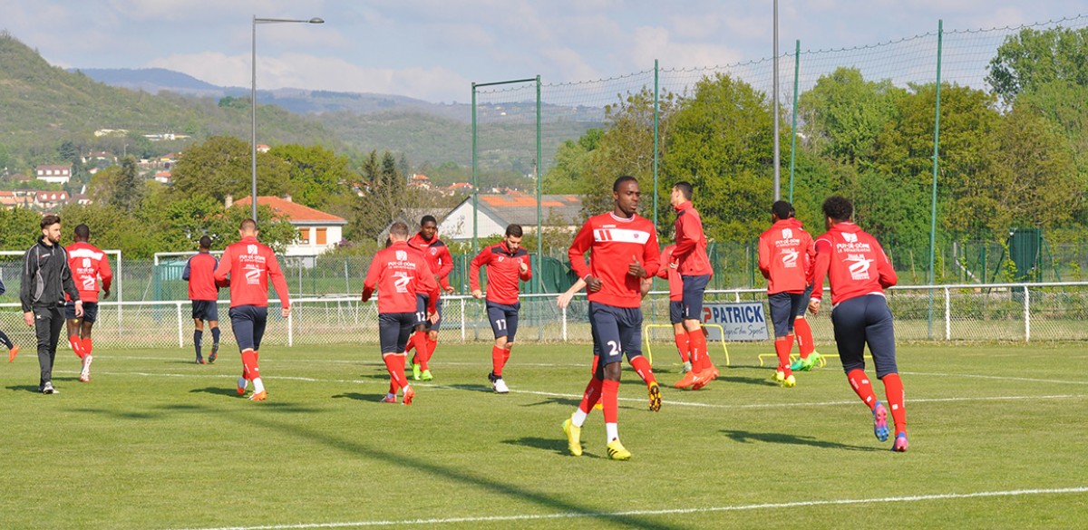 Entrainement délocalisé à Riom ce mercredi Entrainement délocalisé à Riom ce mercredi